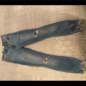 Abercrombie & Fitch high rise super skinny ankle